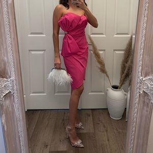 Vintage 1980'S Climax for David Howard Cocktail Dress by Karen Okada Size 7/8